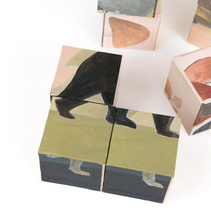 PUZZLE CUBES 9 PC FOREST