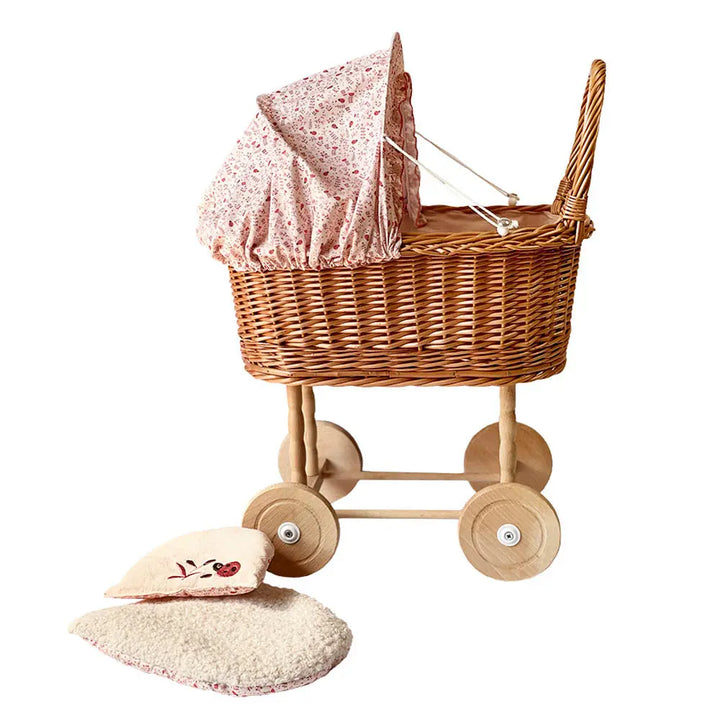 WICKER PRAM LADYBUG