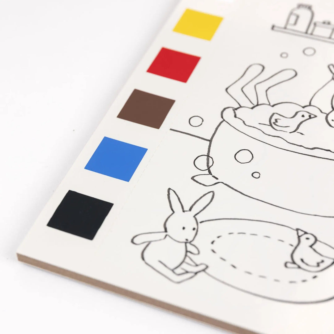 COLOURING BOOK TO PAINT