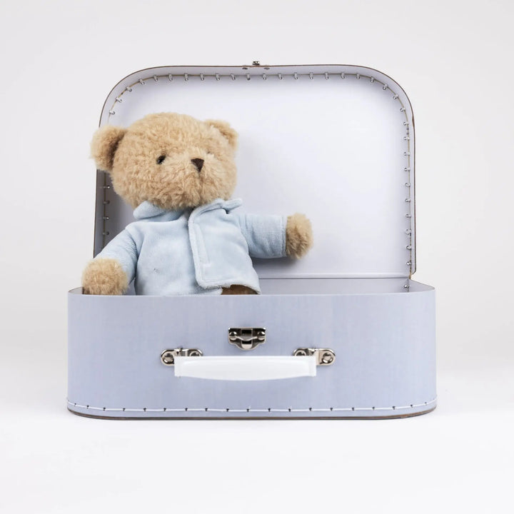 MORRIS WITH CLOTHES IN A CASE