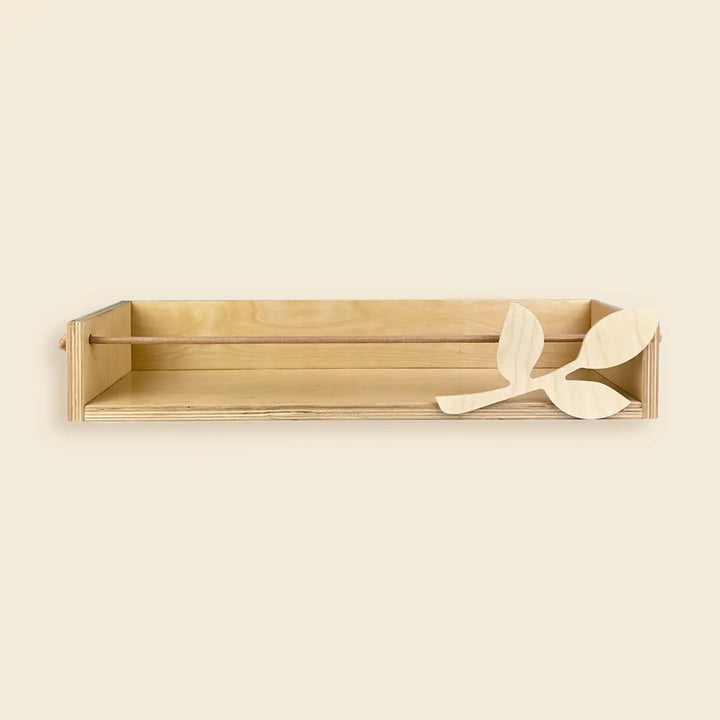 SHELF WITH LEAF