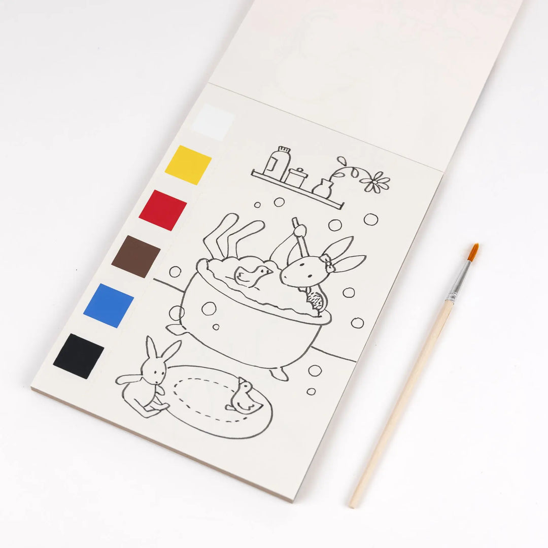 COLOURING BOOK TO PAINT