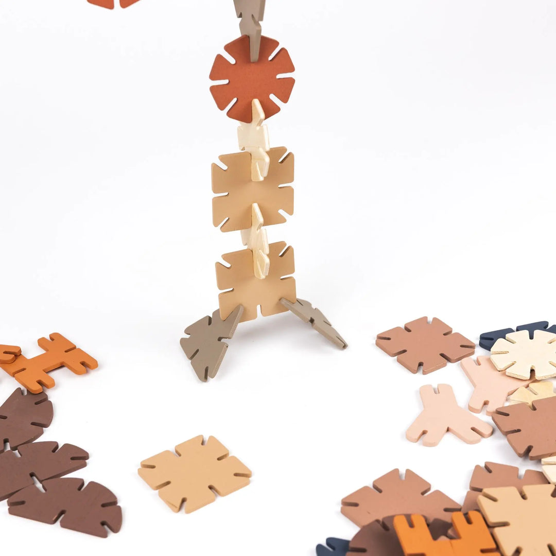 WOODEN CONNECTING SHAPES