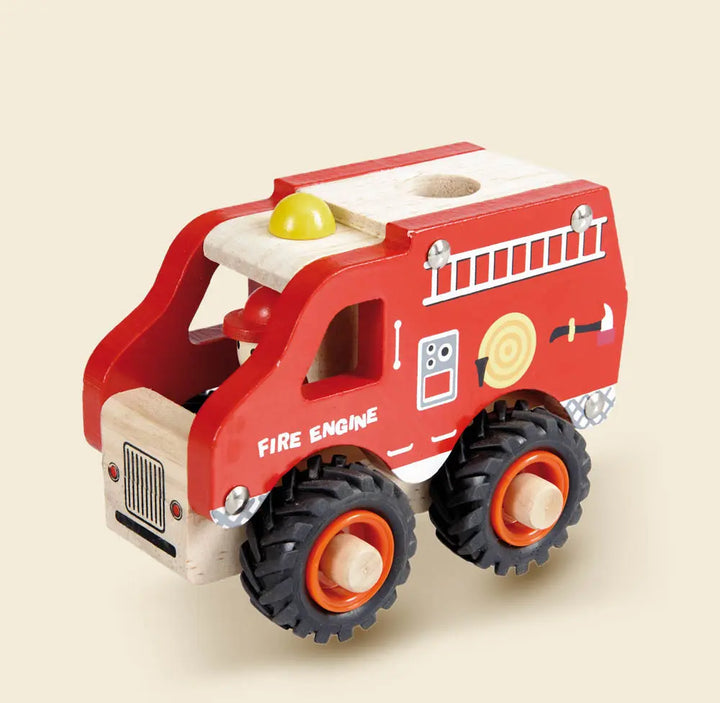 WOODEN FIRE ENGINE