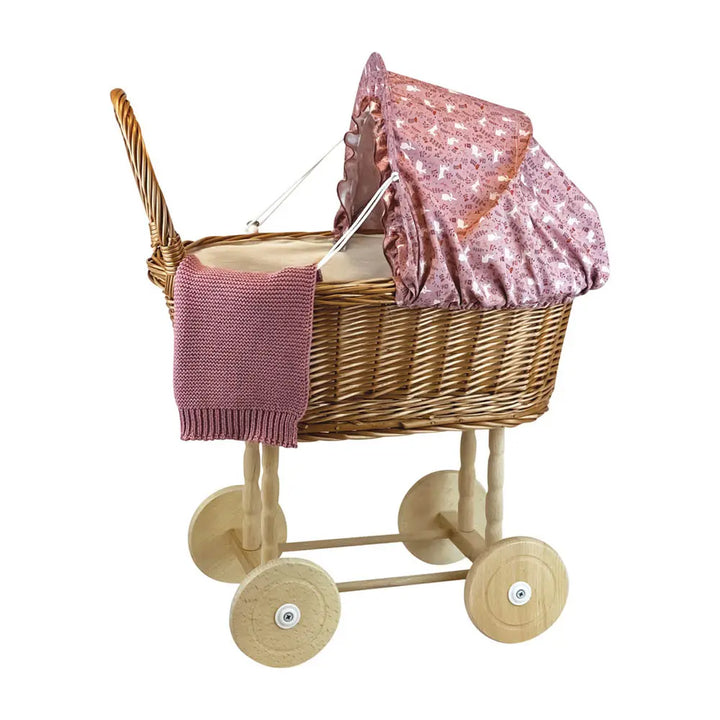 WICKER PRAM RABBIT
