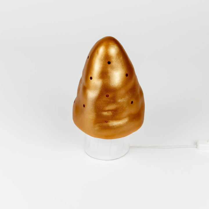 LAMP SMALL MUSHROOM COPPER