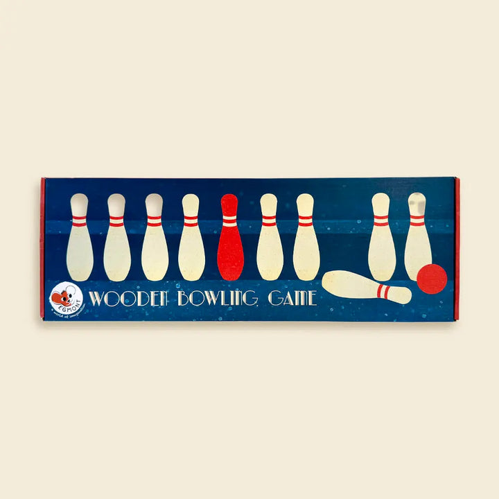 WOODEN BOWLING GAME