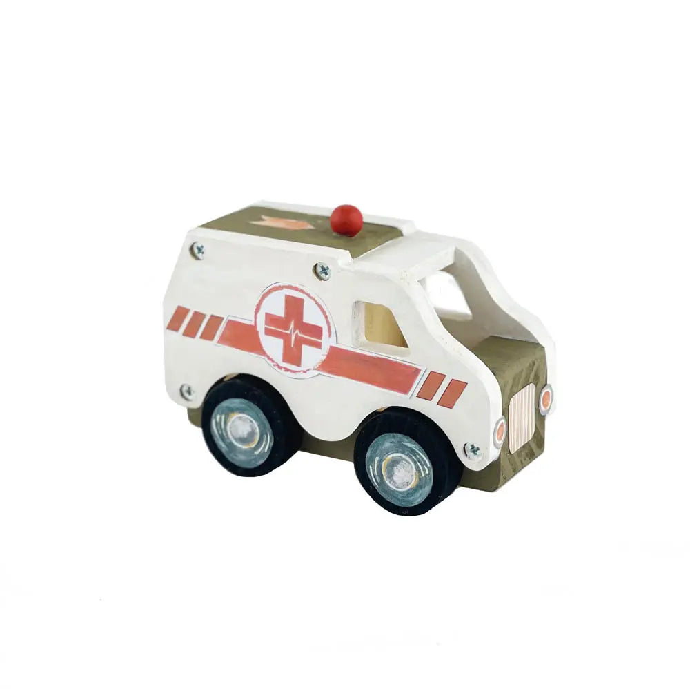 DIY WOODEN AMBULANCE