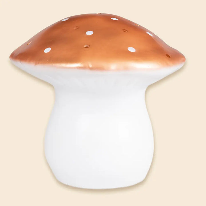 LAMP LARGE MUSHROOM COPPER