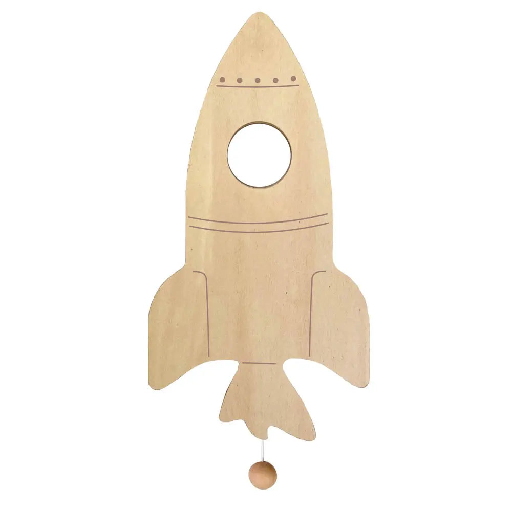 WALL MUSICAL BOX ROCKET