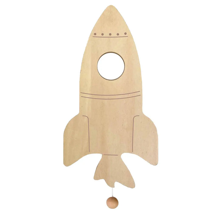 WALL MUSICAL BOX ROCKET
