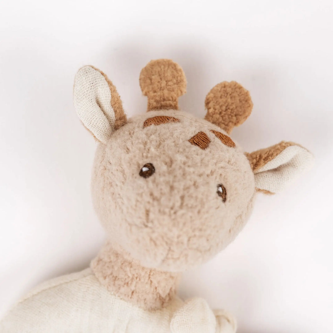 LEONIE GIRAFFE RATTLE WOOD
