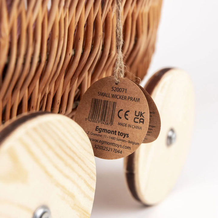 SMALL WICKER PRAM