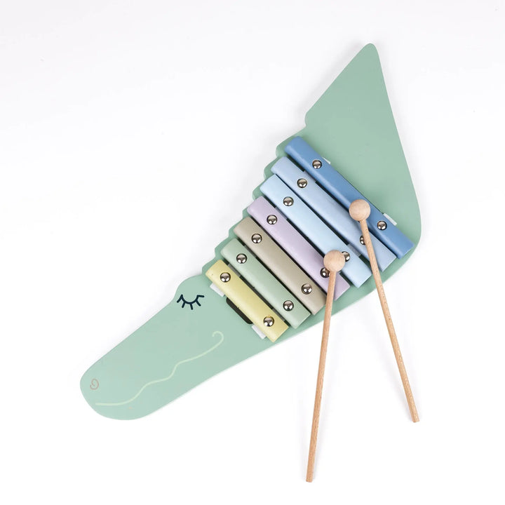 WOODEN XYLOPHONE CROC