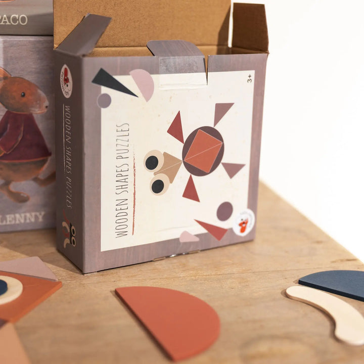 WOODEN SHAPES PUZZLES