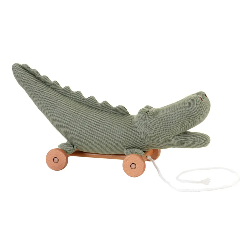 PULL-ALONG CROCODILE
