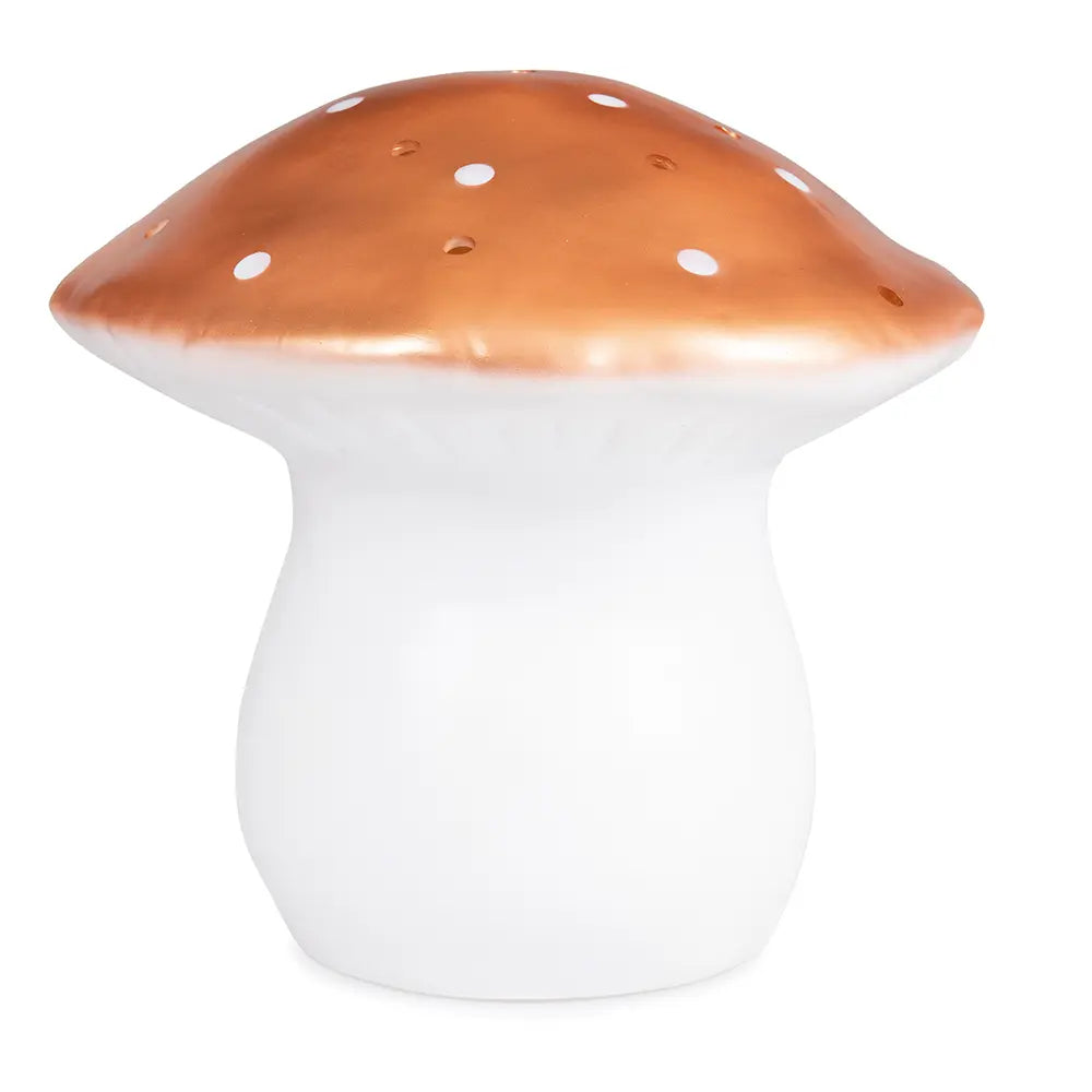 LAMP LARGE MUSHROOM COPPER