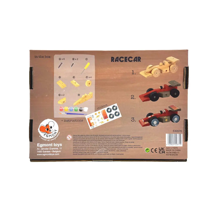 DIY WOODEN RACECAR