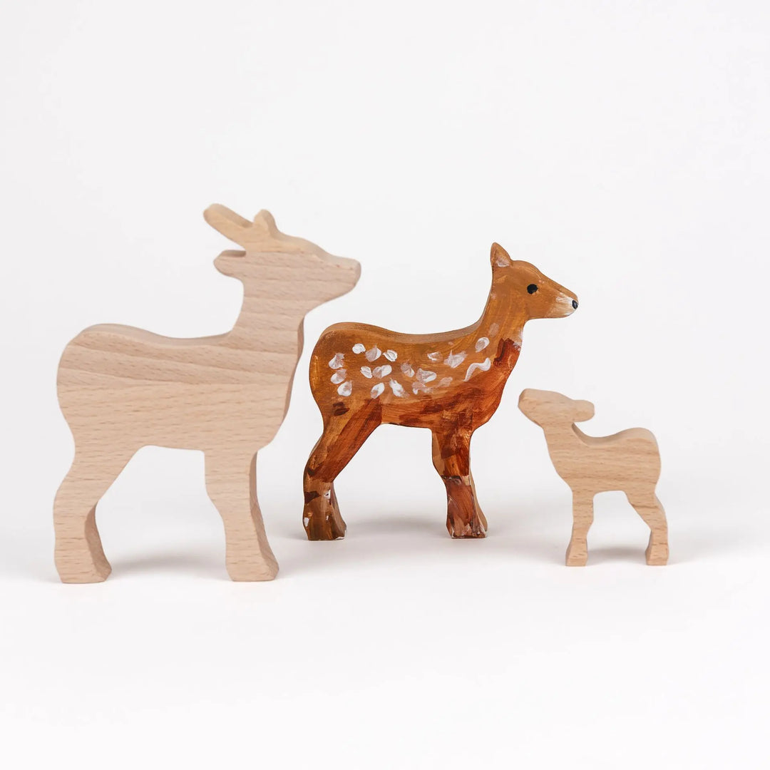 WOODEN DEER TO PAINT