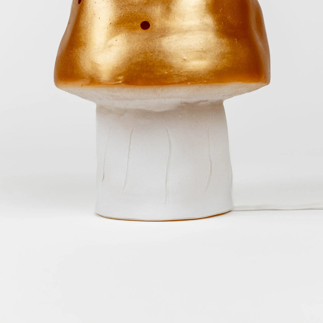 LAMP SMALL MUSHROOM COPPER