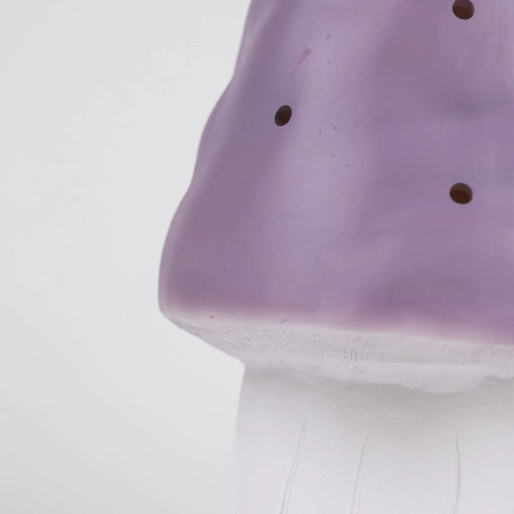 LAMP SMALL MUSHROOM LAVENDER