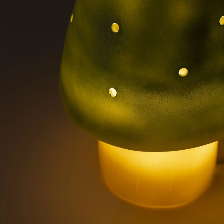 LAMP SMALL MUSHROOM ALMOND