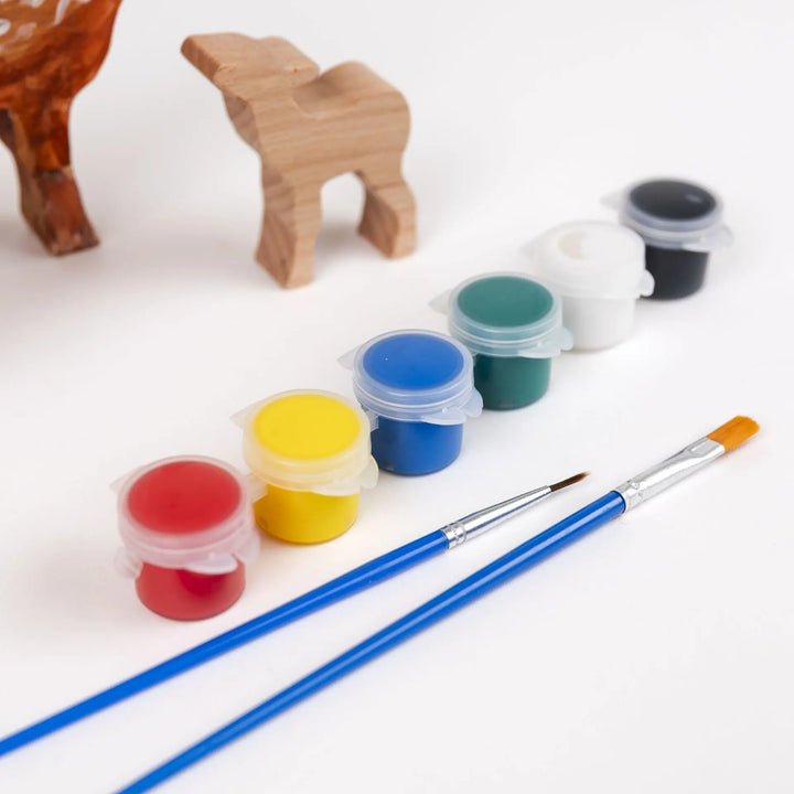 WOODEN DEER TO PAINT