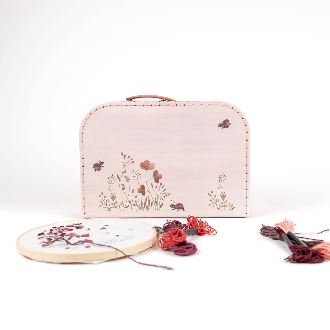 EMBROIDERY KIT LADYBUGS