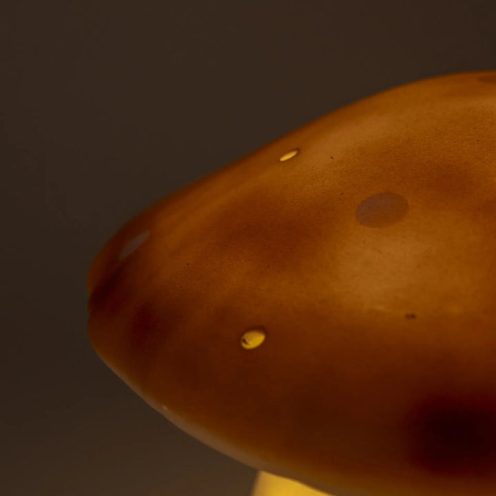 LAMP MUSHROOM MEDIUM CHOCOLATE