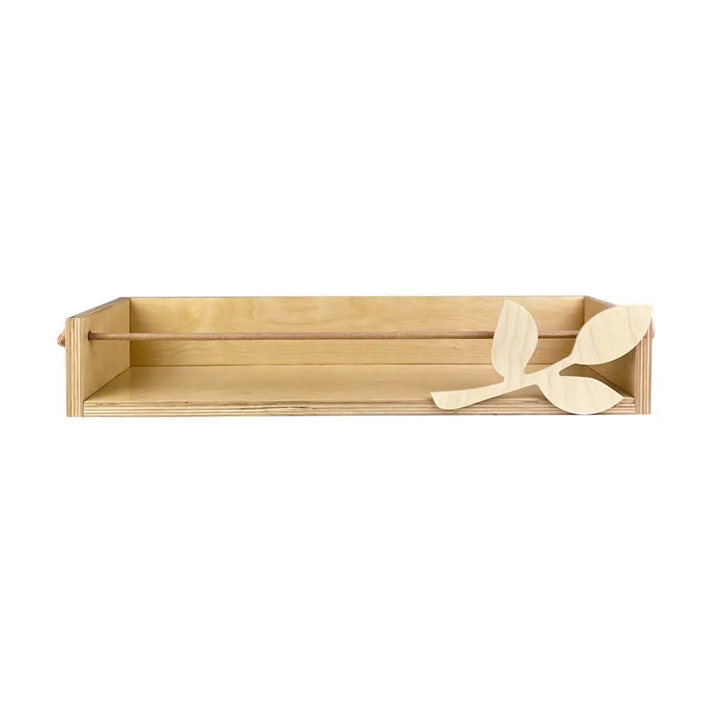 SHELF WITH LEAF