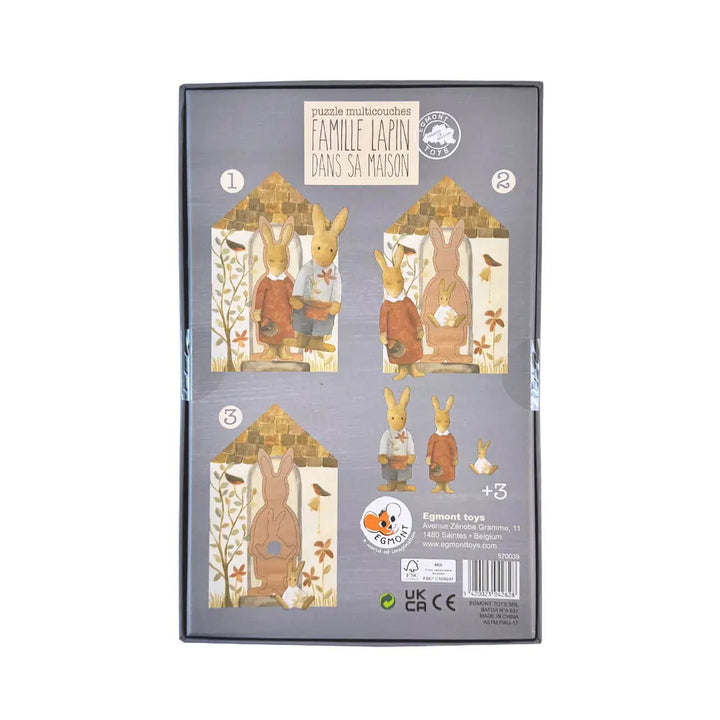 MULTI LAYERED PUZZLE RABBIT
