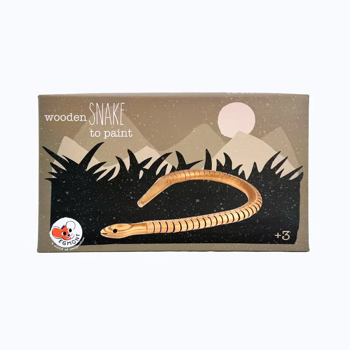 WOODEN SNAKE TO PAINT