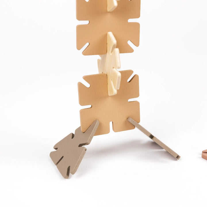 WOODEN CONNECTING SHAPES