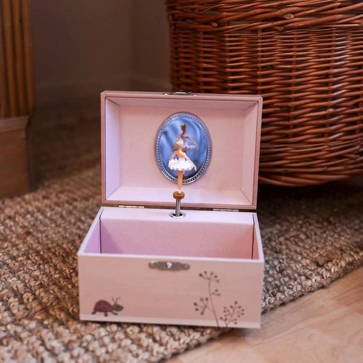 MUSICAL JEWELRY BOX LADYBUG