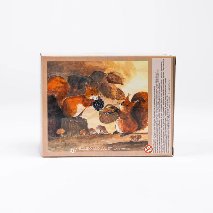 MUSICAL JEWELRY BOX SQUIRREL