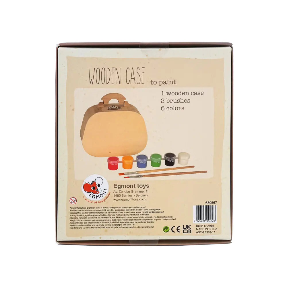 DIY WOODEN CASE TO PAINT