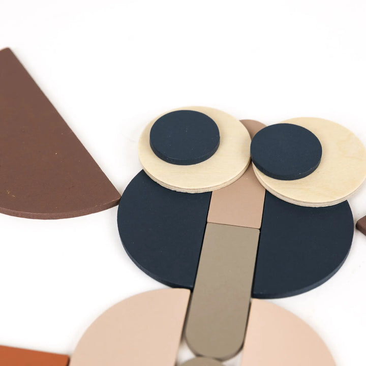 WOODEN SHAPES PUZZLES