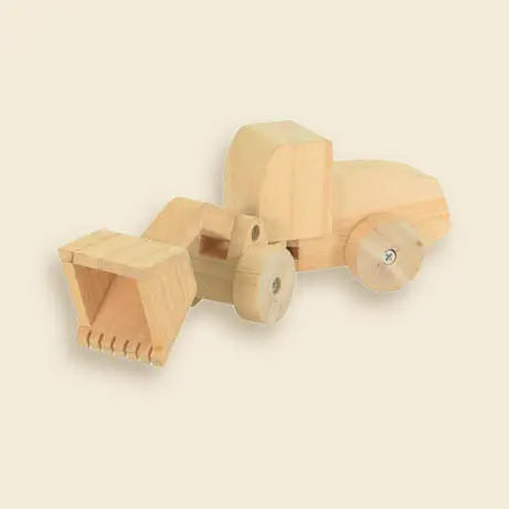 DIY WOODEN BULLDOZER