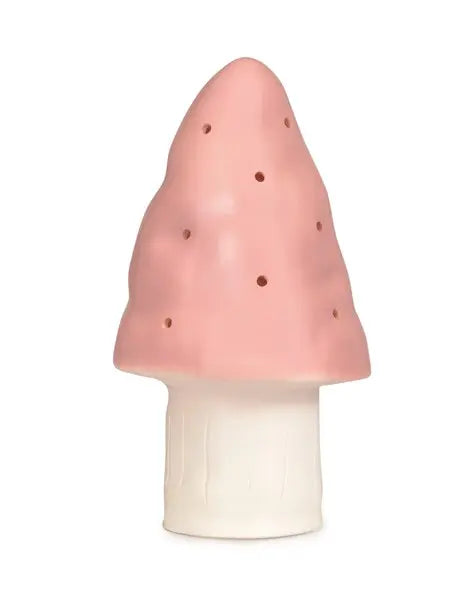 LAMP SMALL MUSHROOM  VINTAGE PINK