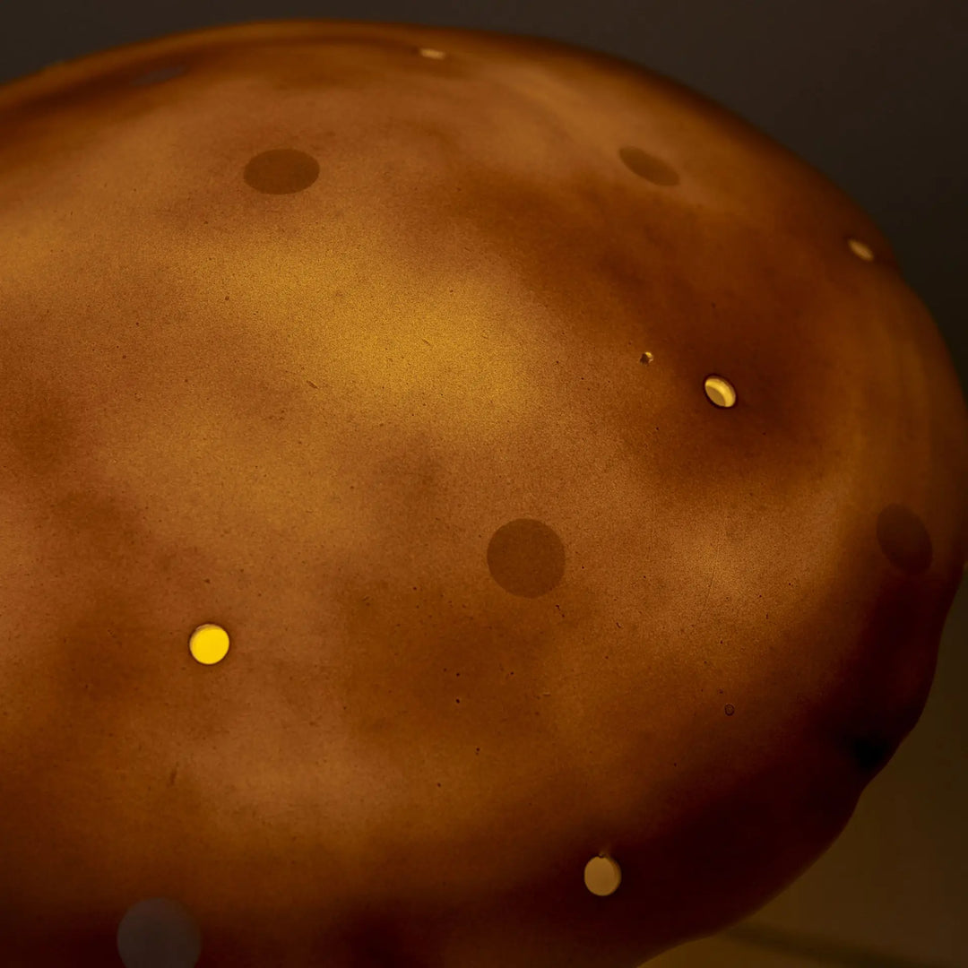 LAMP MUSHROOM MEDIUM CHOCOLATE