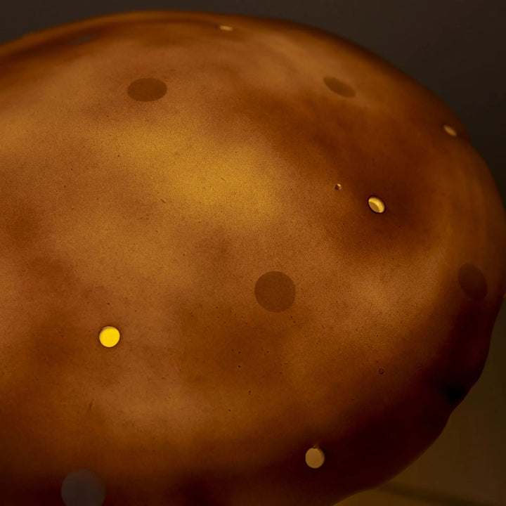 LAMP MUSHROOM MEDIUM CHOCOLATE