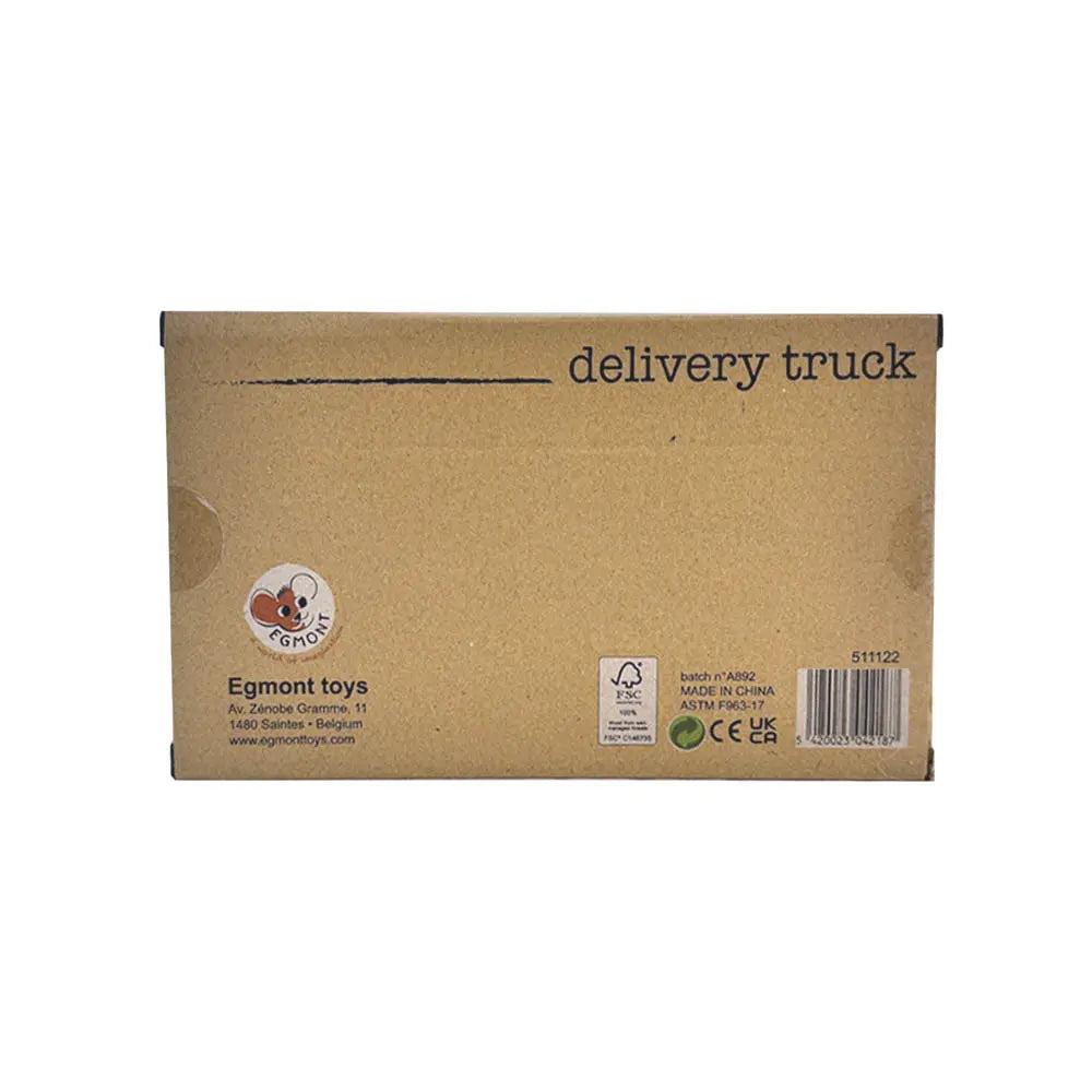 BIG WOODEN DELIVERY TRUCK