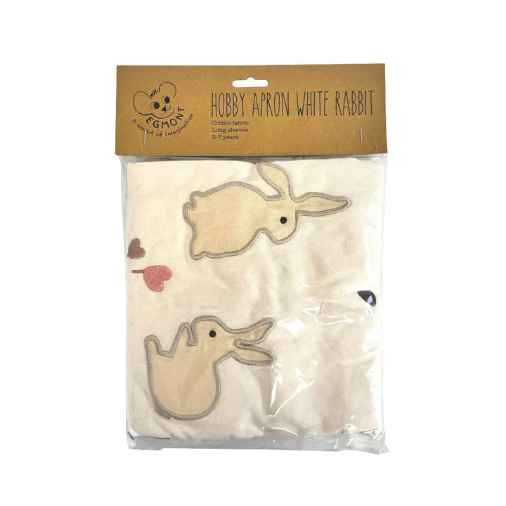 HOBBY APRON WHITE RABBIT