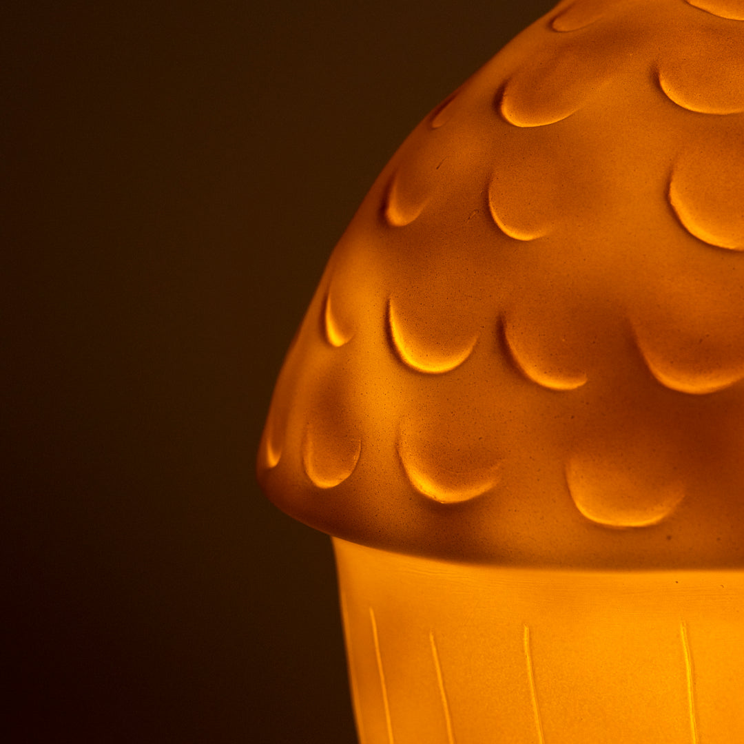 Acorn Night Lamp, Red Brick