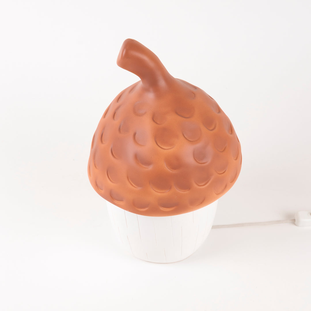Acorn Night Lamp, Red Brick