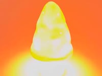 LAMP SMALL MUSHROOM GOLD