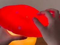 LAMP MUSHROOM MEDIUM LAVENDER