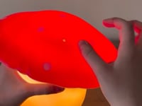 LAMP LARGE MUSHROOM COPPER