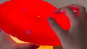 LAMP LARGE MUSHROOM CUBERDON