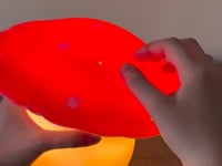 LAMP LARGE MUSHROOM MOKKA